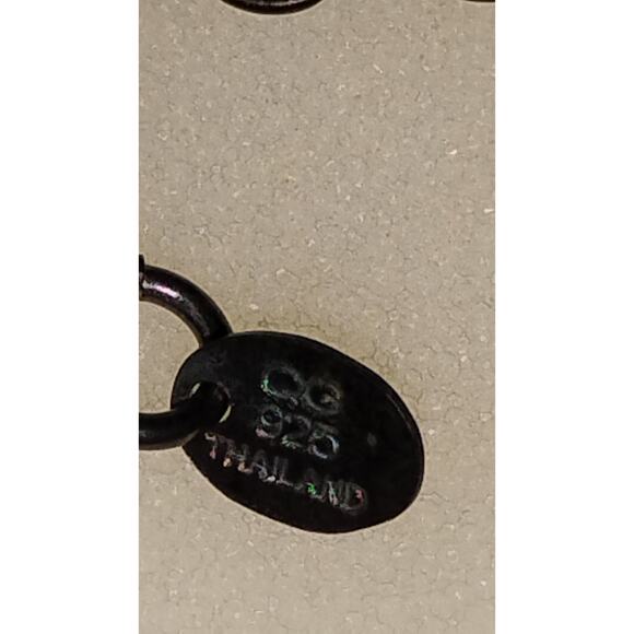 CG 925 Thailand Natural Stone Necklace & Earring Set – Green & Marbled Beads - Picture 5 of 6